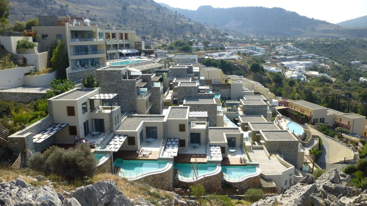 Außenansicht Lindos Blu, Luxury Hotel & Suites - Adults only
