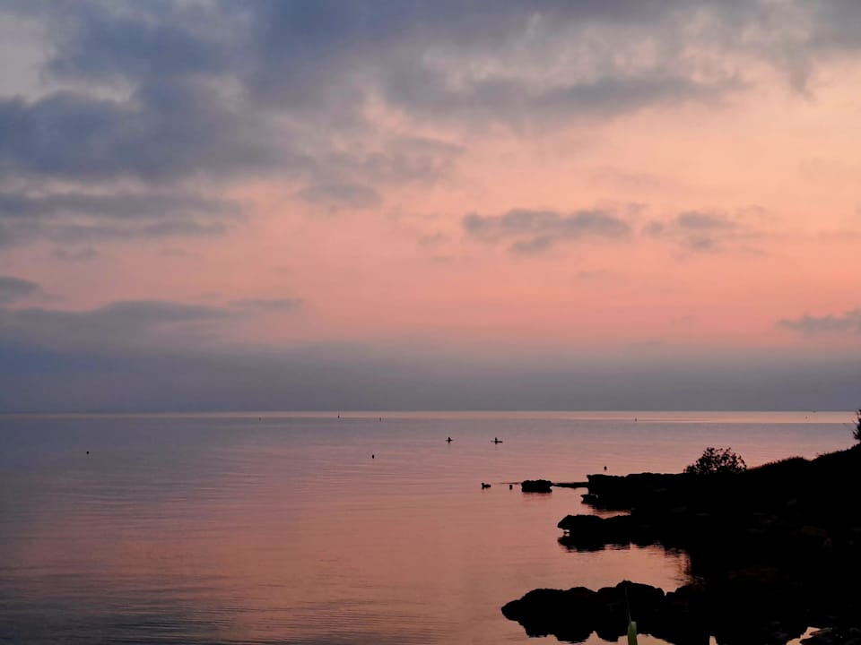 Ausblick Crystal Springs Beach Hotel