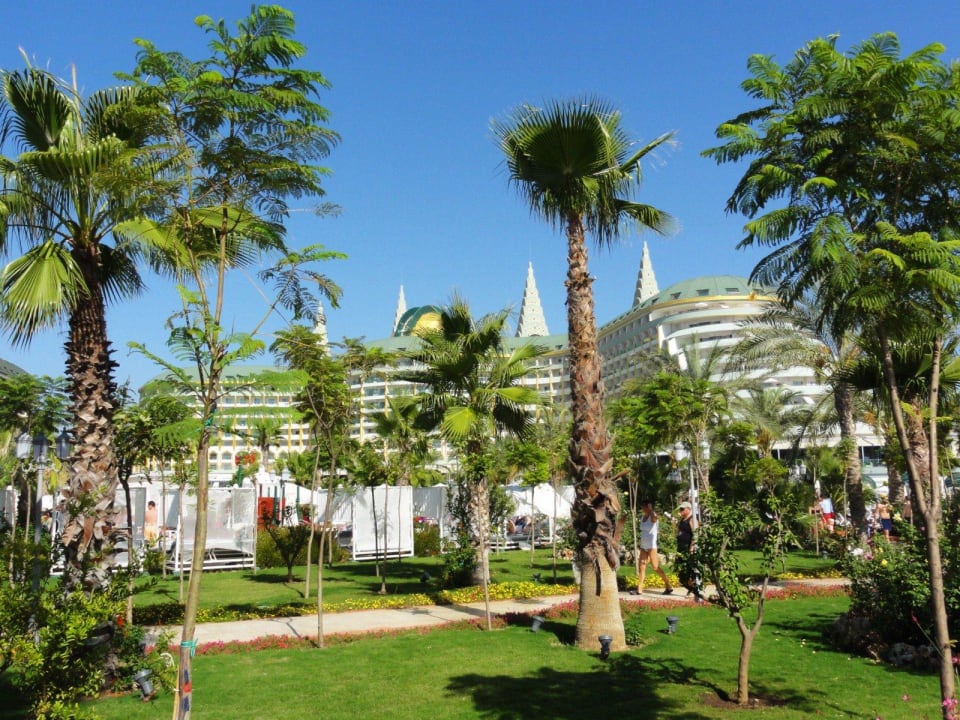 Die gepflegte Anlage Hotel Delphin Imperial
