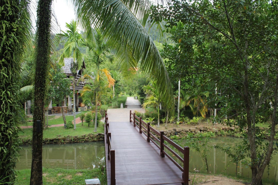 Gang zum Appartment Khaolak Laguna Resort