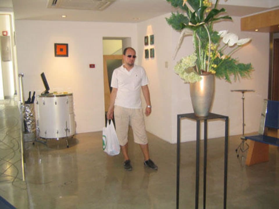 Rezeption Hotel Franklin Feel the Sound