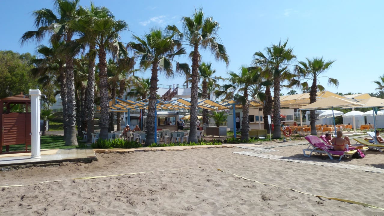 Blick auf die Strand Bar  Asteria Collection Side