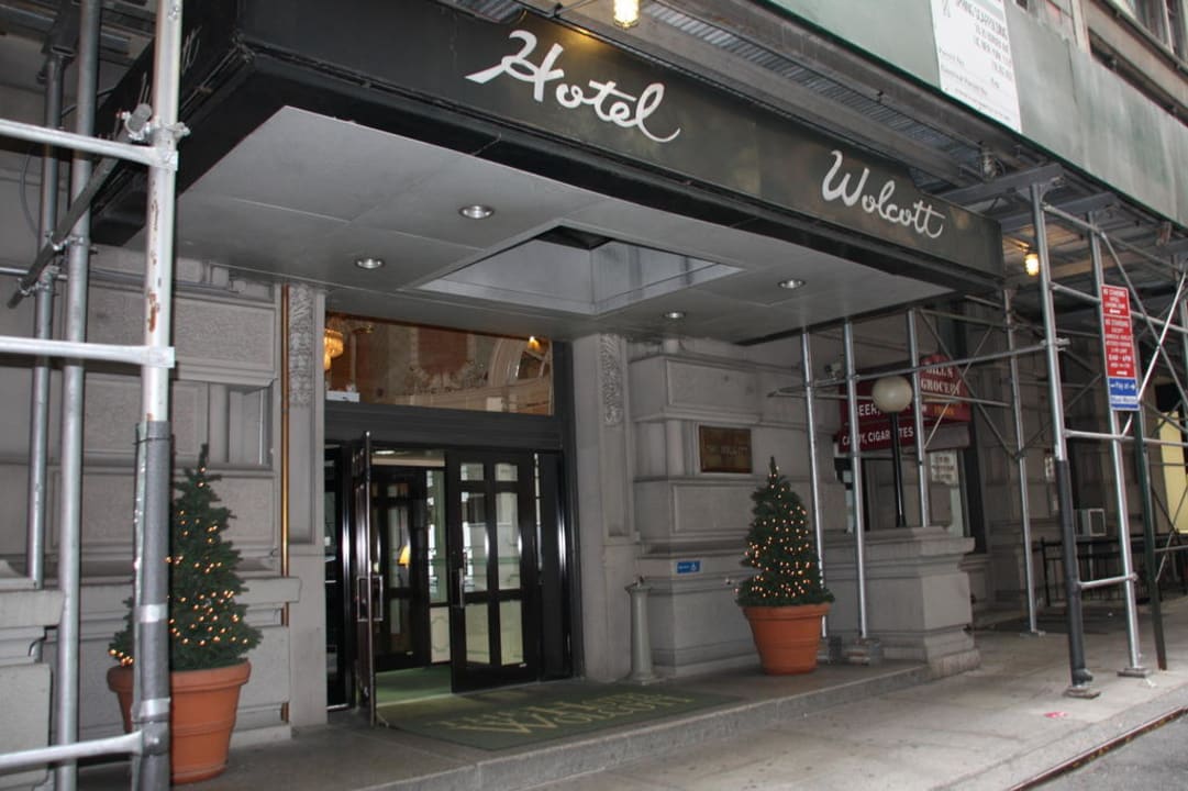 Der Eingang Hotel Wolcott