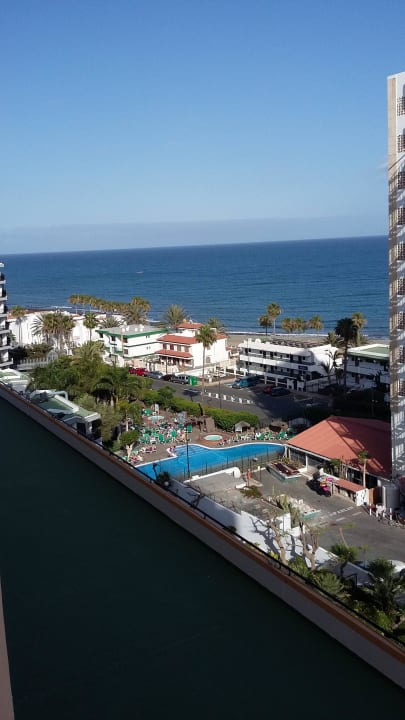 Blick vom Balkon  allsun Hotel Lucana