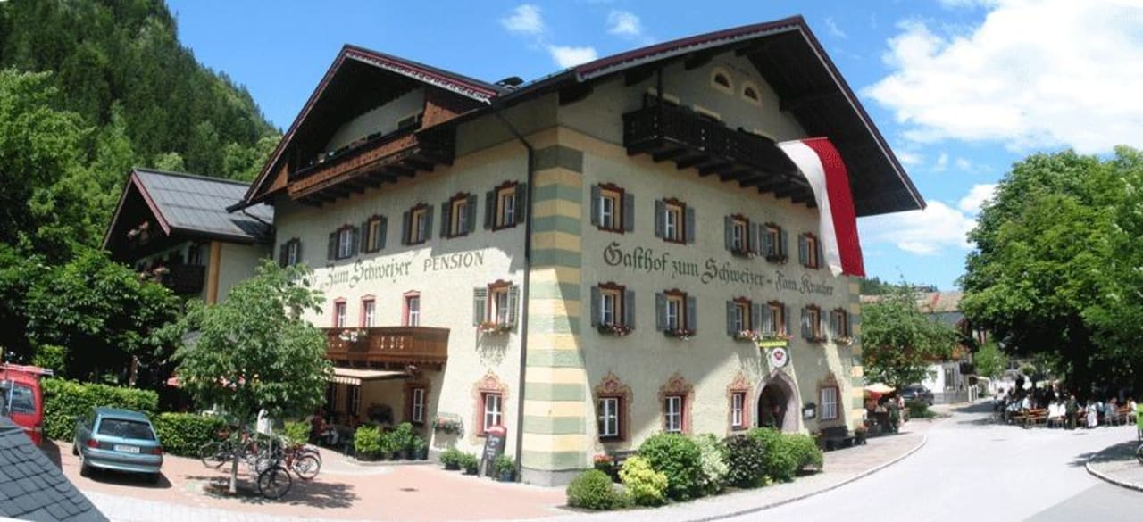 Die Gasthof-Pension von der Strasse Hotel - Wirts'haus Zum Schweizer