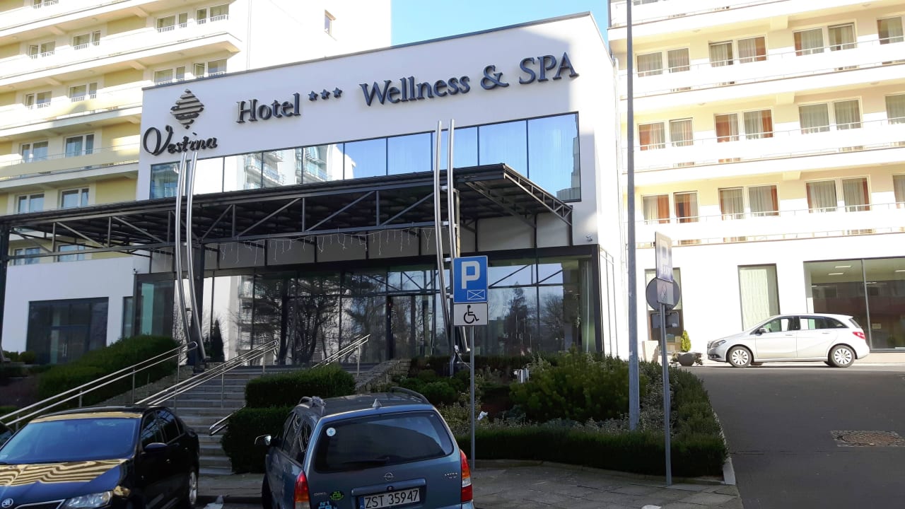 Ankunft Vestina Wellness & Spa Hotel
