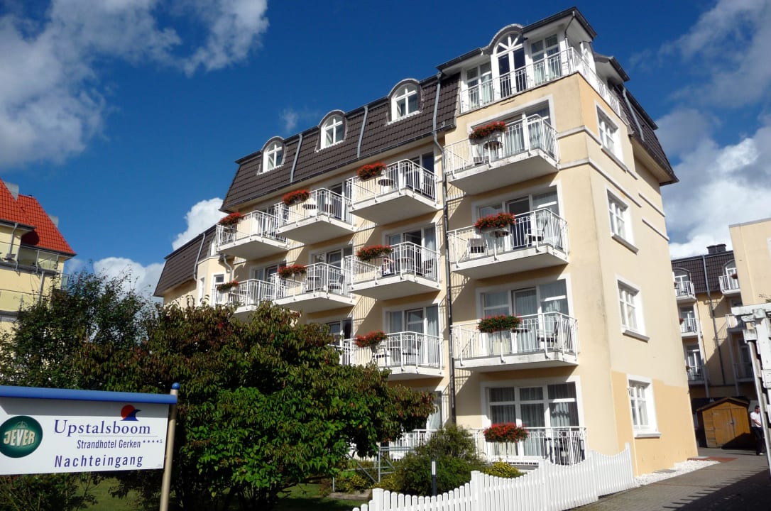 Hotel Rückfront, Wattseite Strandhotel Gerken