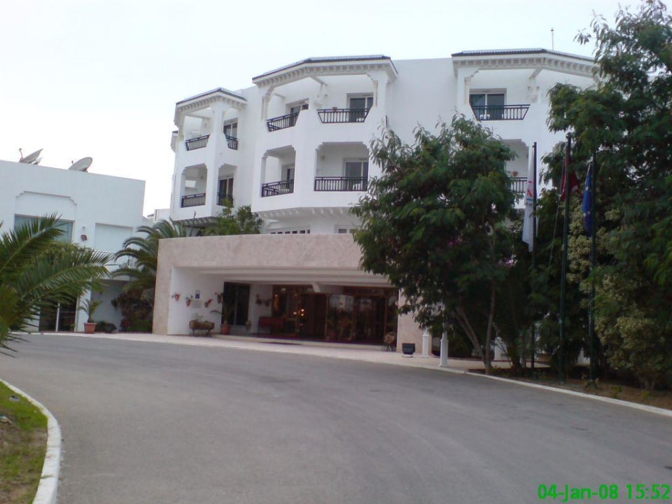 Outside of hotel Palmyra Golden Beach