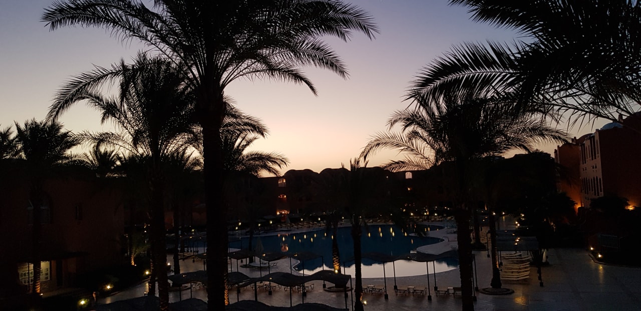 Ausblick Jaz Makadi Oasis Resort