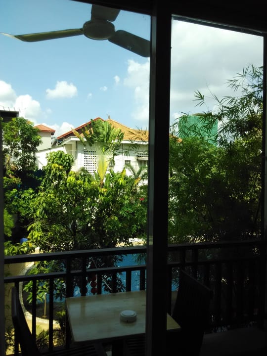 Balkon im Deluxe-DZ Hotel The Billabong