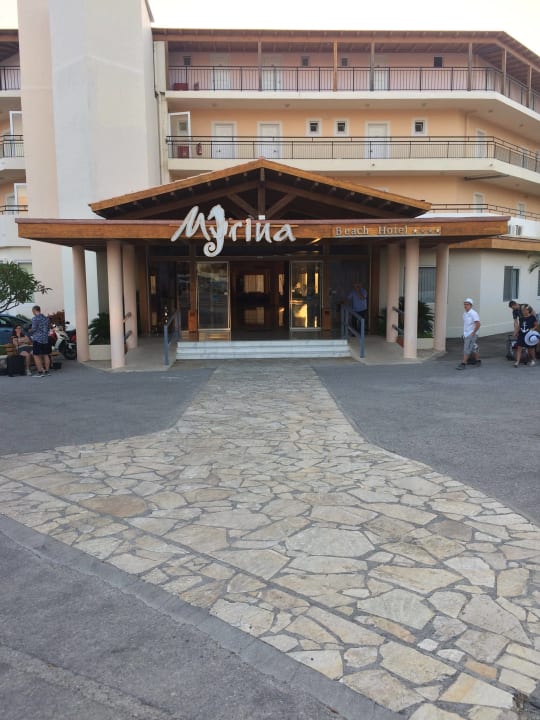 Lobby Myrina Beach Hotel