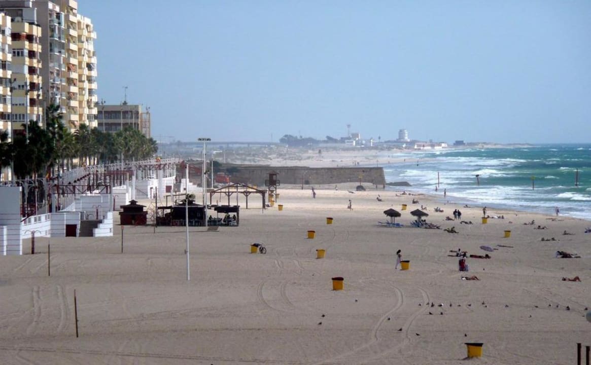 View from the balcony Hotel Playa Victoria