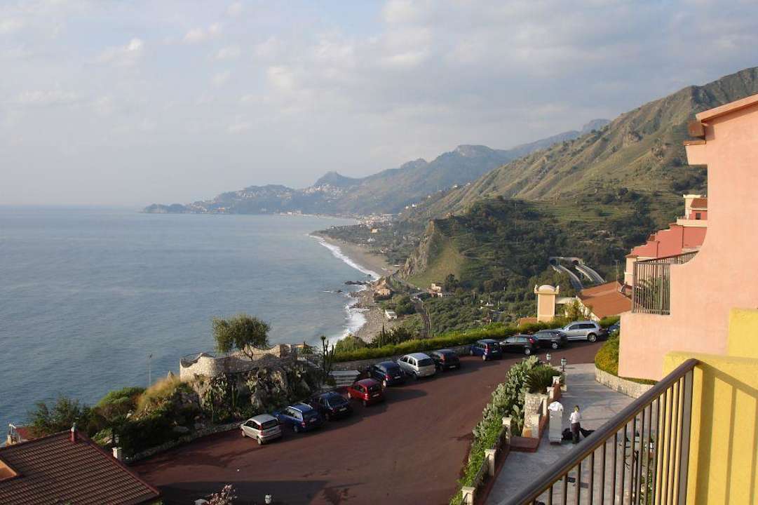 Ausblick Küste nach Taormina Capo dei Greci Taormina Coast Resort Hotel & Spa