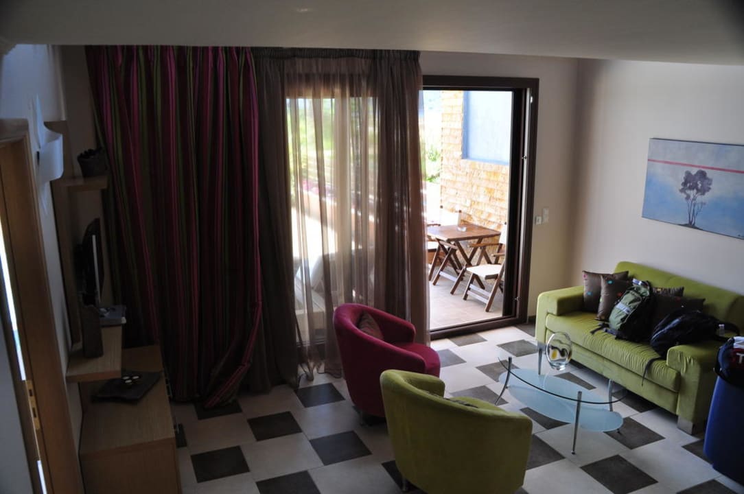 Wohnzimmer Grand Suite Alexandra Golden Boutique - Adults only