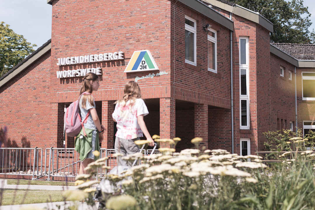 Außenansicht DJH Jugendherberge Worpswede