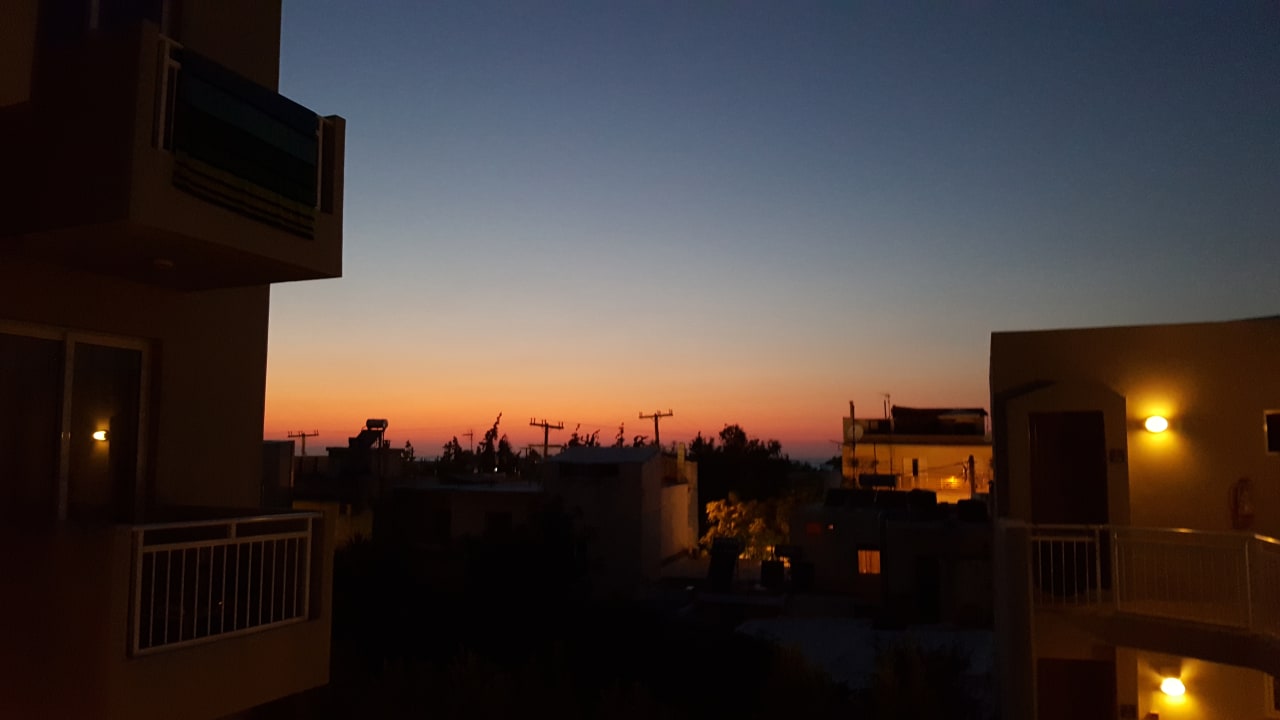 Ausblick Nefeli Hotel Rethymno