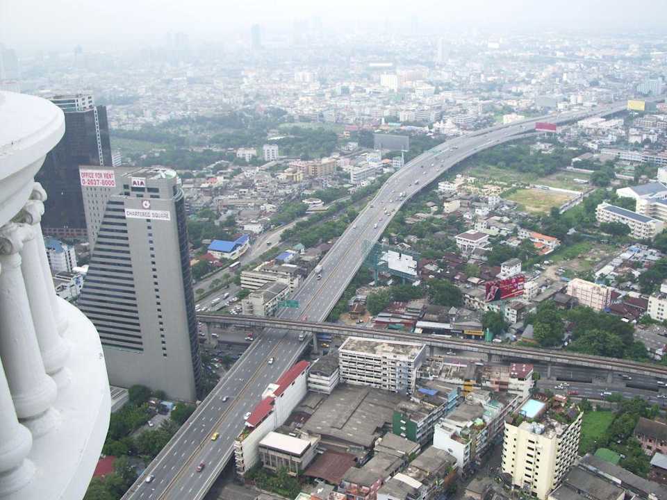 Ausblick vom Balkon Hotel Lebua At State Tower