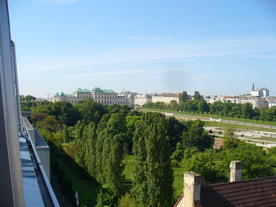 Ausblick aus dem Zimmer Lindner Hotel Vienna Am Belvedere, part of JdV by Hyatt