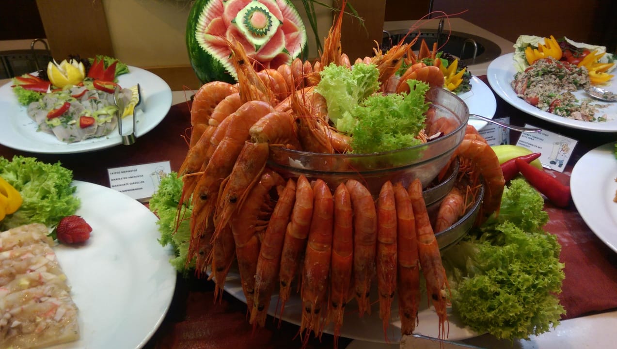 Buffet Aegean Melathron Thalasso Spa Hotel