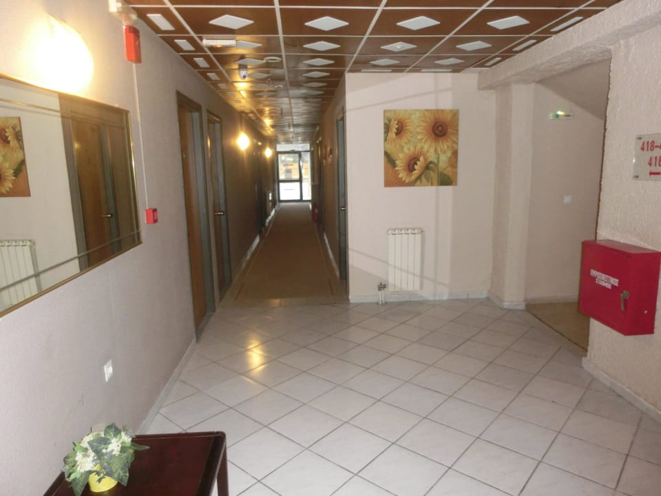 Flur oberste Etage  Hotel Albatros