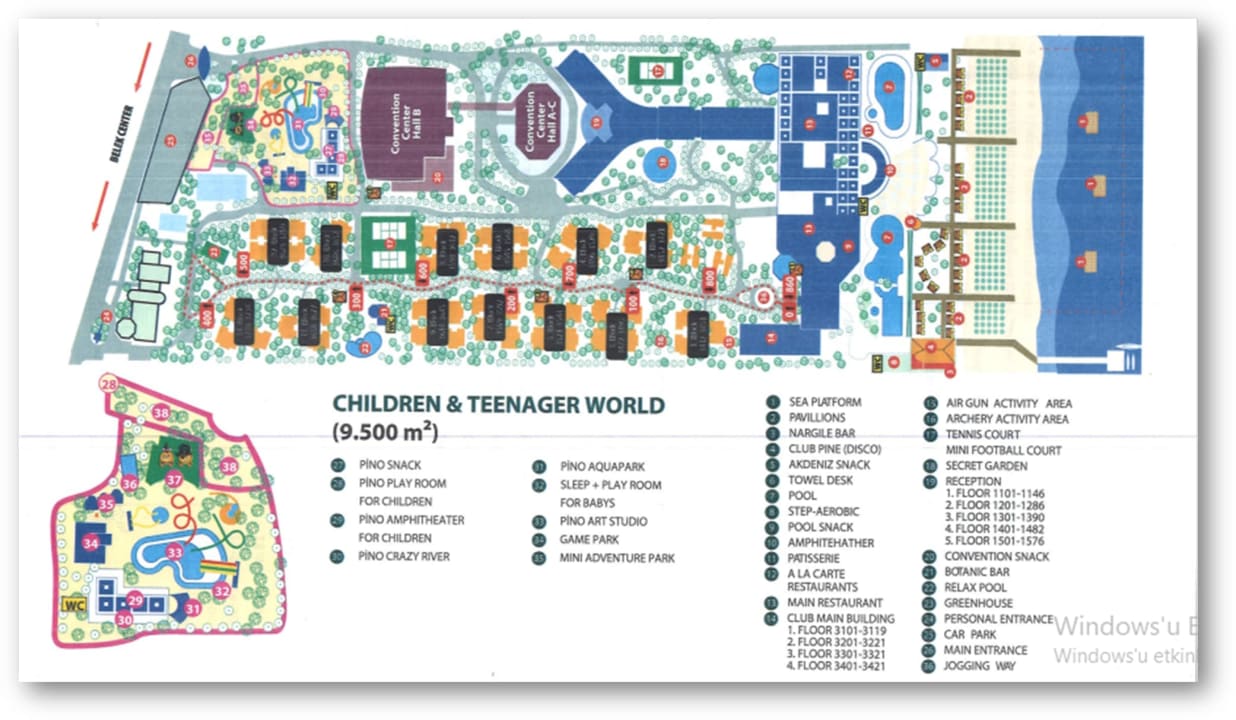 Ausblick Pine Beach Belek