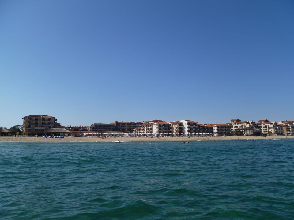 Vom Meer aus gesehen HVD Clubhotel Miramar