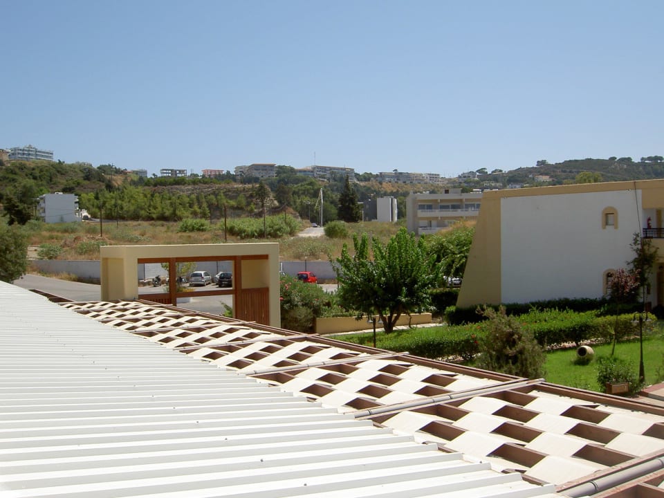 Widok boczny z pkokju Sol Cosmopolitan Rhodes