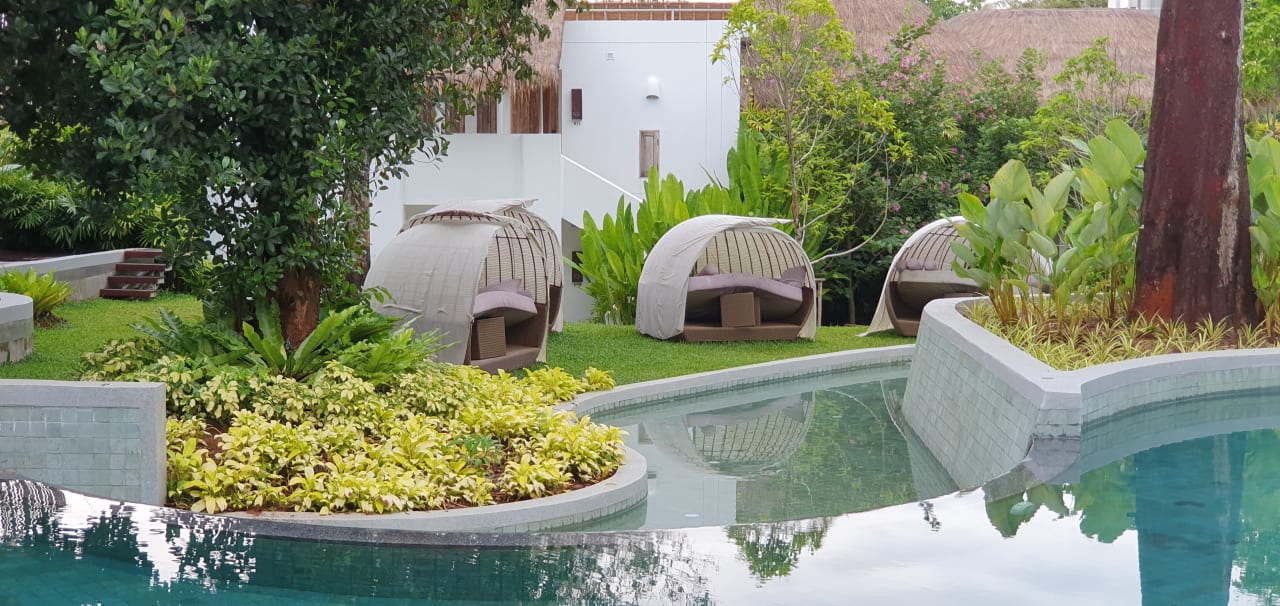 Gartenanlage Eden Beach Resort & Spa, A Lopesan Collection Hotel