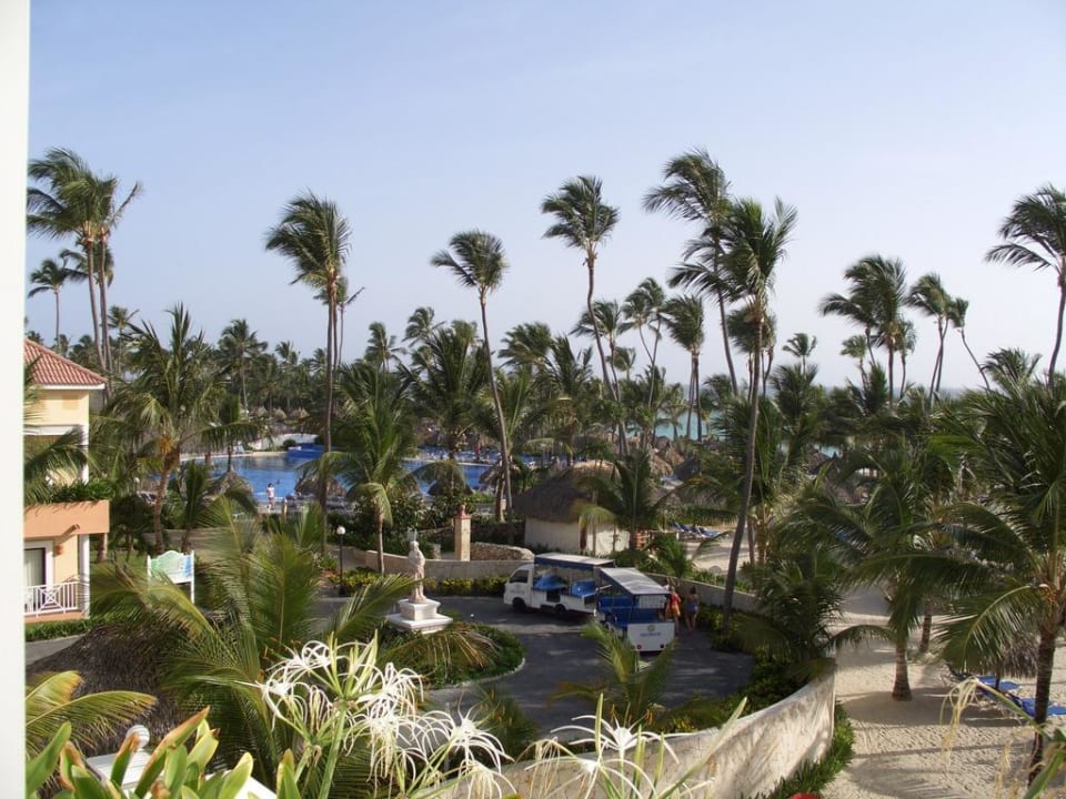 Blick aus dem Flurfenster Haus 92 Bahia Principe Luxury Esmeralda