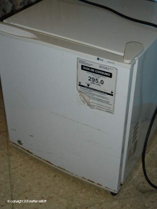 Zimmer 215 - Kühlschrank Hotel Sierra Maestra
