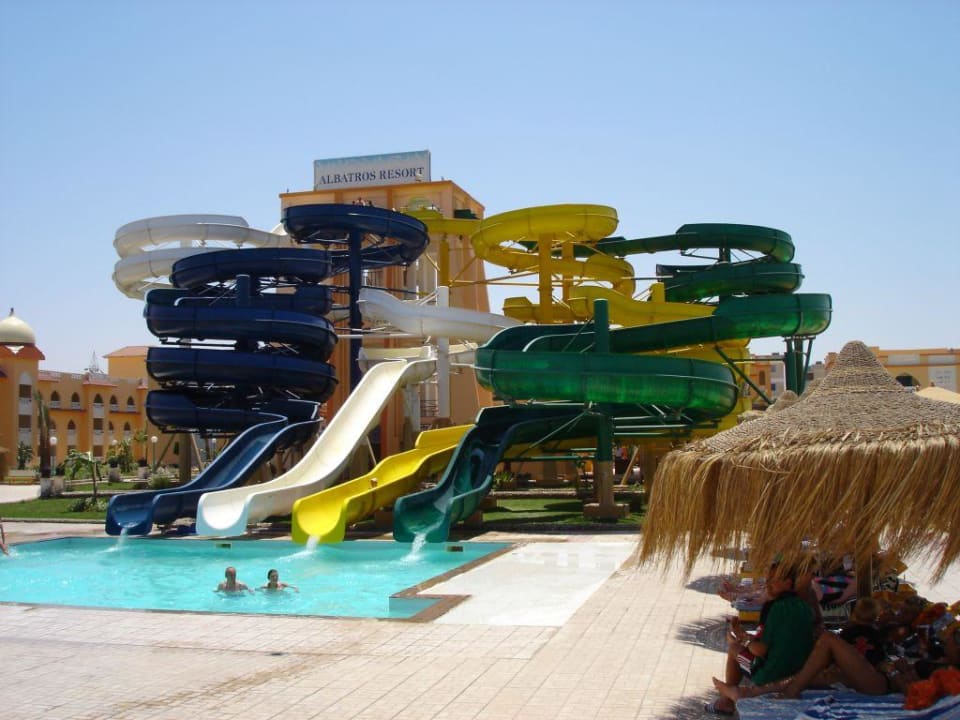 Die Rutschen. Pickalbatros Aqua Park Resort - Hurghada