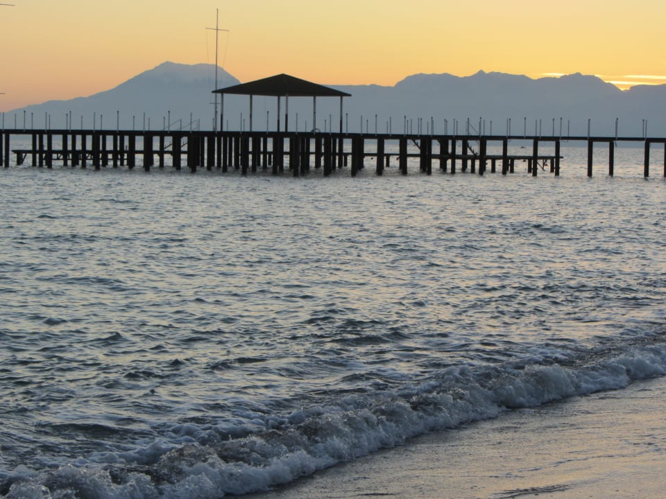 Strand mit Sonnenuntergang (Weihnachten) Hotel Delphin Imperial