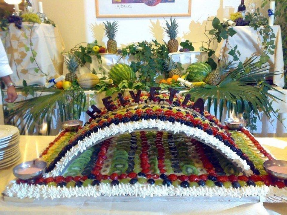 Il dolce preparato dallo chef Hotel Helvetia