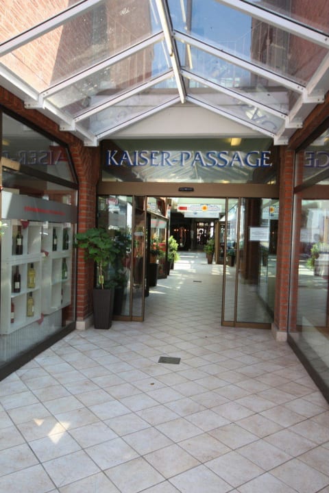 Ansicht der Rückseite Hotel Deutscher Kaiser