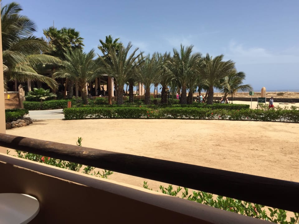 Blick vom Balkon Hotel Riu Cabo Verde
