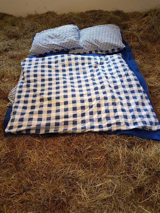 Zimmer Heuhotel Fischbeck