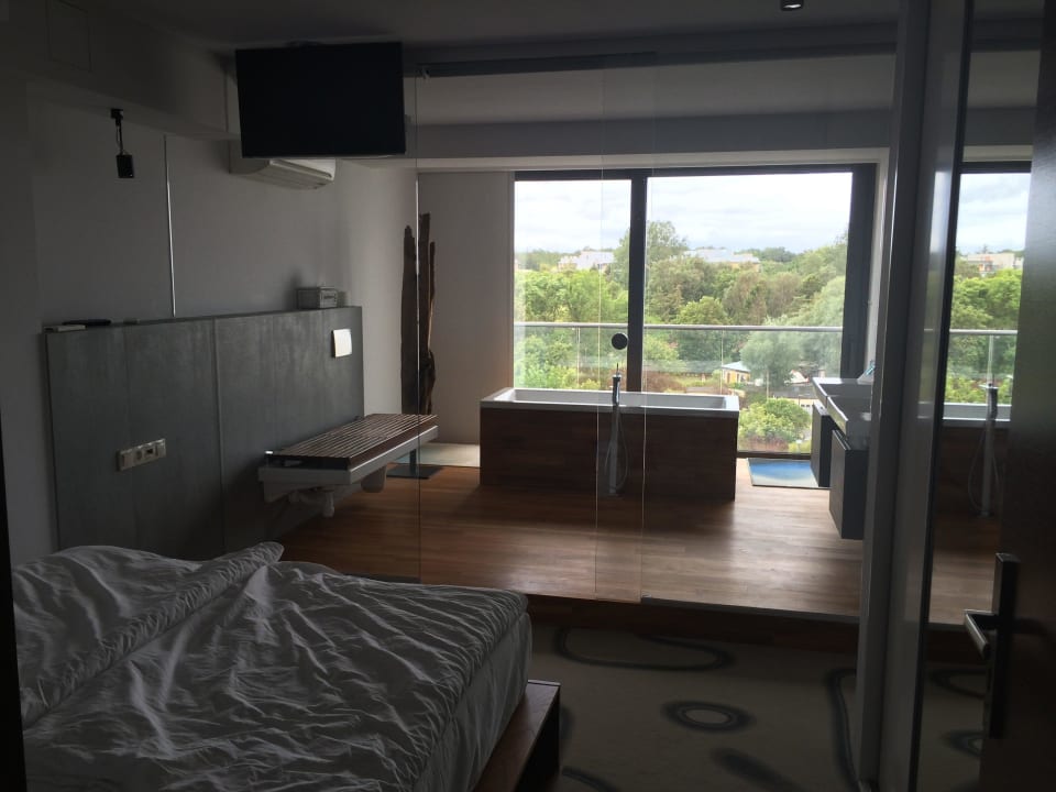 Großes Bad vom Schlafzimmer - Apartment Szejka Marine Hotel by Zdrojowa