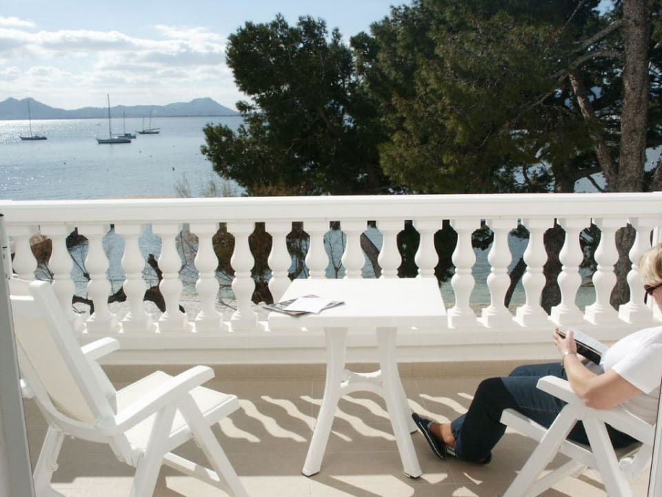 Zimmer-Terrassenblick Illa d´Or Hotel & Club Apartamentos