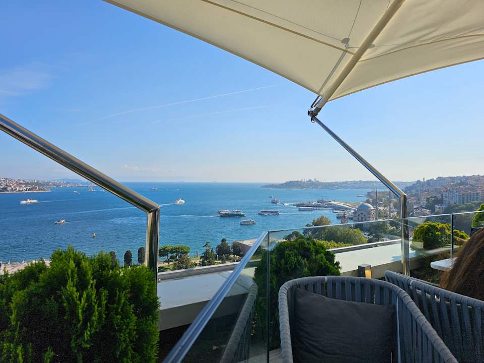 Ausblick Hotel Swissôtel The Bosphorus