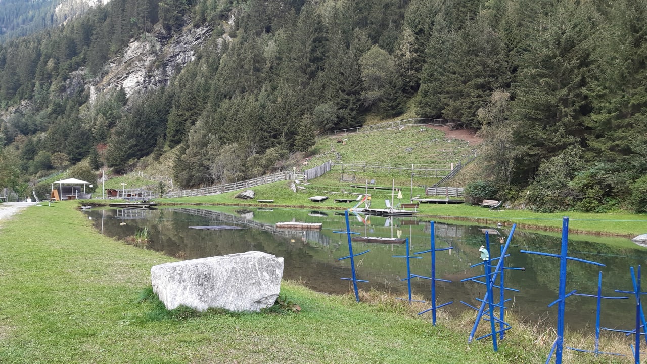 Gartenanlage Biohotel Stillebach