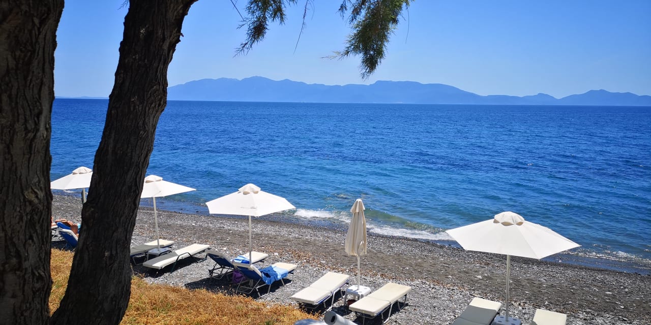 Ausblick Dimitra Beach Hotel & Suites