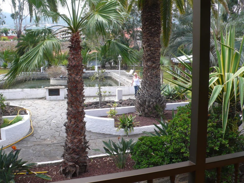 An der Südseite des Hotels Apartments Ambassador