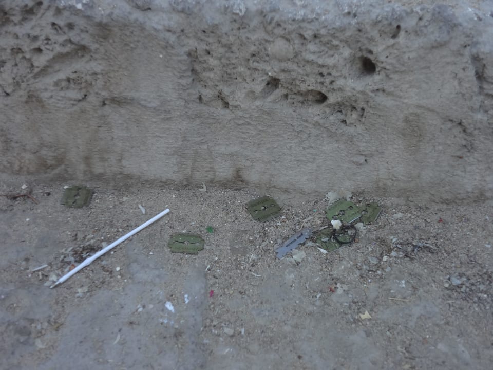 Weg (Stiegen) zum Strand - lagen 2 Tage dort... The Grand Hotel Sharm El Sheikh