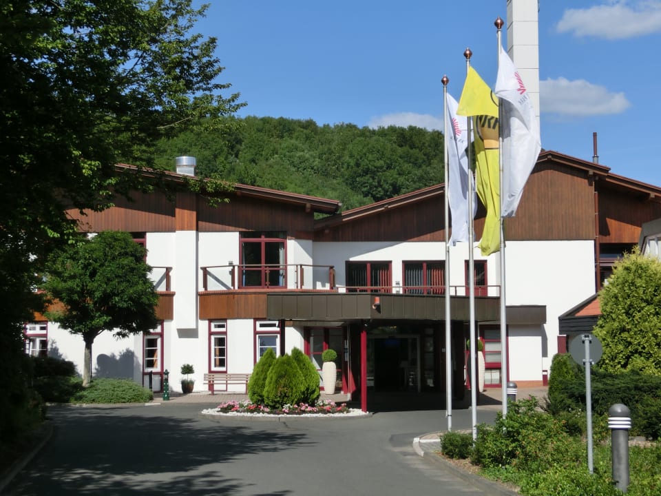 Außenansicht Hessen Hotelpark Hohenroda