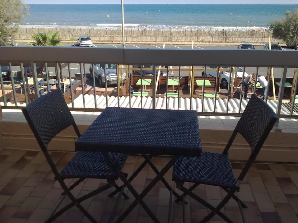 Blick vom Balkon Hôtel Le Mirador