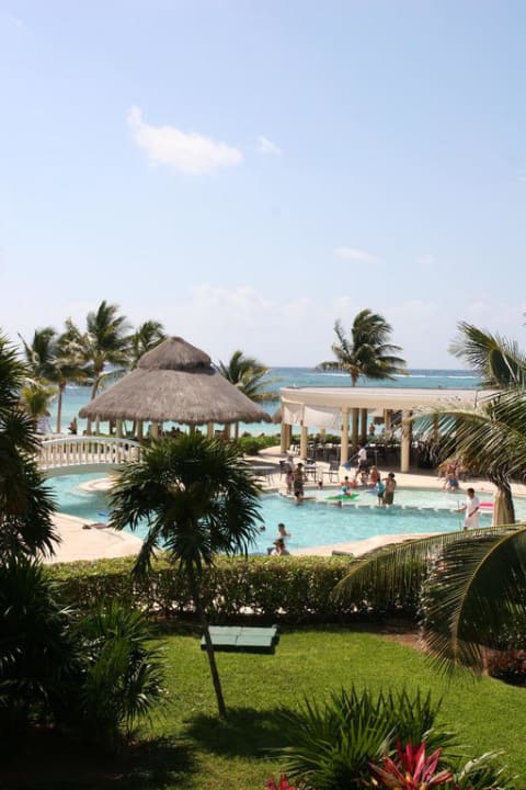 Ausblick von unserem Zimmer Dreams Tulum Resort & Spa