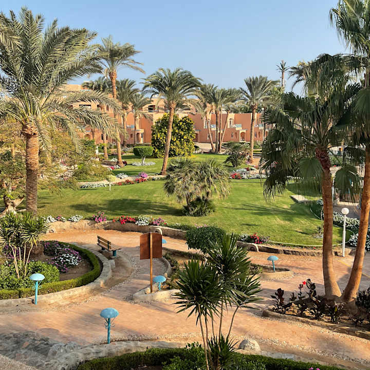 Gartenanlage Club Paradisio El Gouna, Red Sea