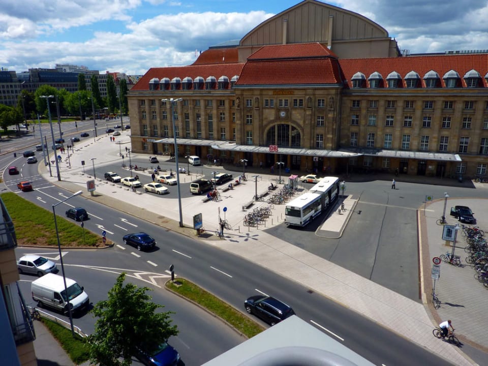 Der  Ausblick Victor's Residenz Hotel Leipzig
