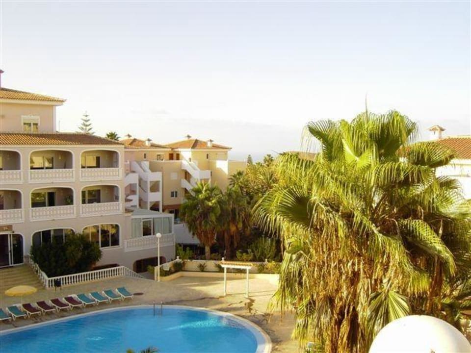 Ausblick vom zimmereigenen Balkon Hotel Chayofa Country Club