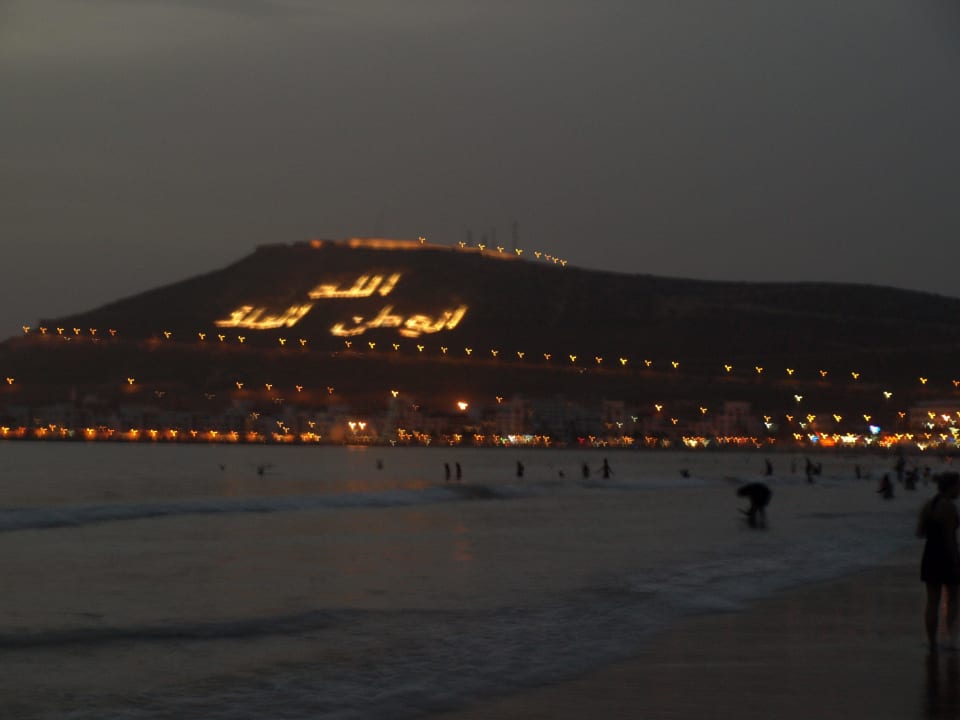 Widok na górę Royal Decameron Tafoukt Beach